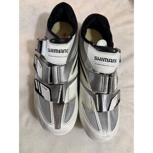 Shimano SH-WR82 Women's 7.5 EU 39 White Silver Road Cycling Shoes Carbon